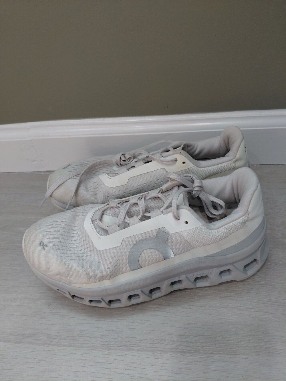Size 7.5 - Cloudmonster White Glacier Men's Sneakers